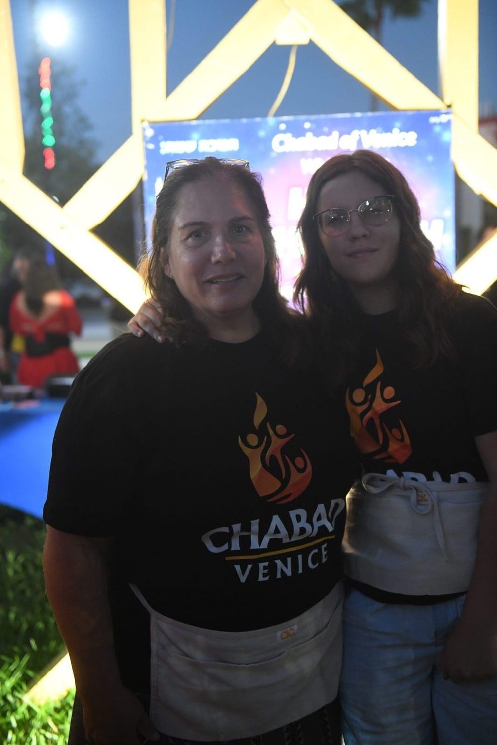 CTeen members at an evening event